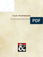 Class: Nightbreaker: Using The Hunter