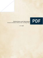 Distractions and Diversions: Events For Downtime, Between Time, Travelling Time, and Fun Time