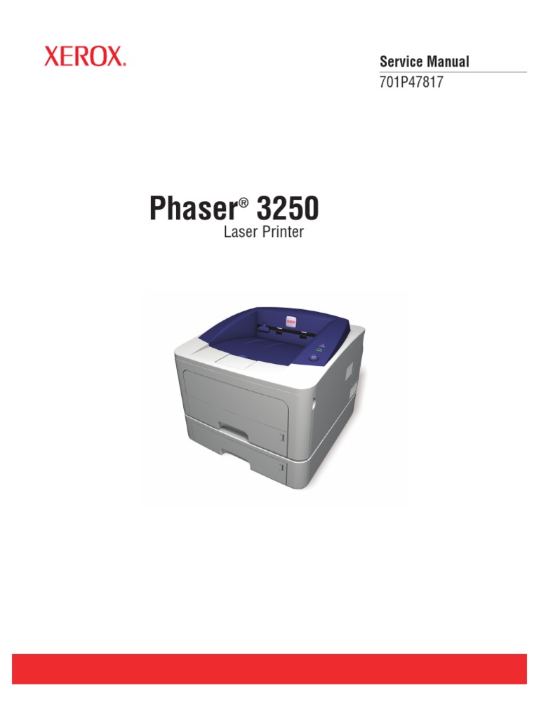Xerox Phaser 3250 | Interferencia electromagnética | Descarga