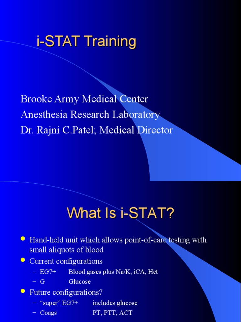 I STAT PDF Simulation