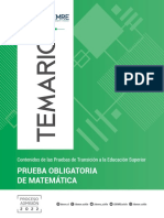 Temario Matematica 26-04-21