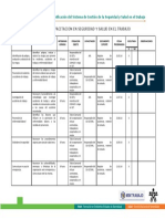 Ejemplo Plan de Capacitacion en Seguridad y Salud en El Trabajo