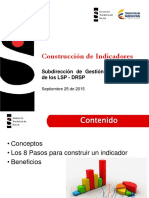 Construcción de Indicadores