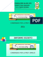 Informe Escrito Power Point