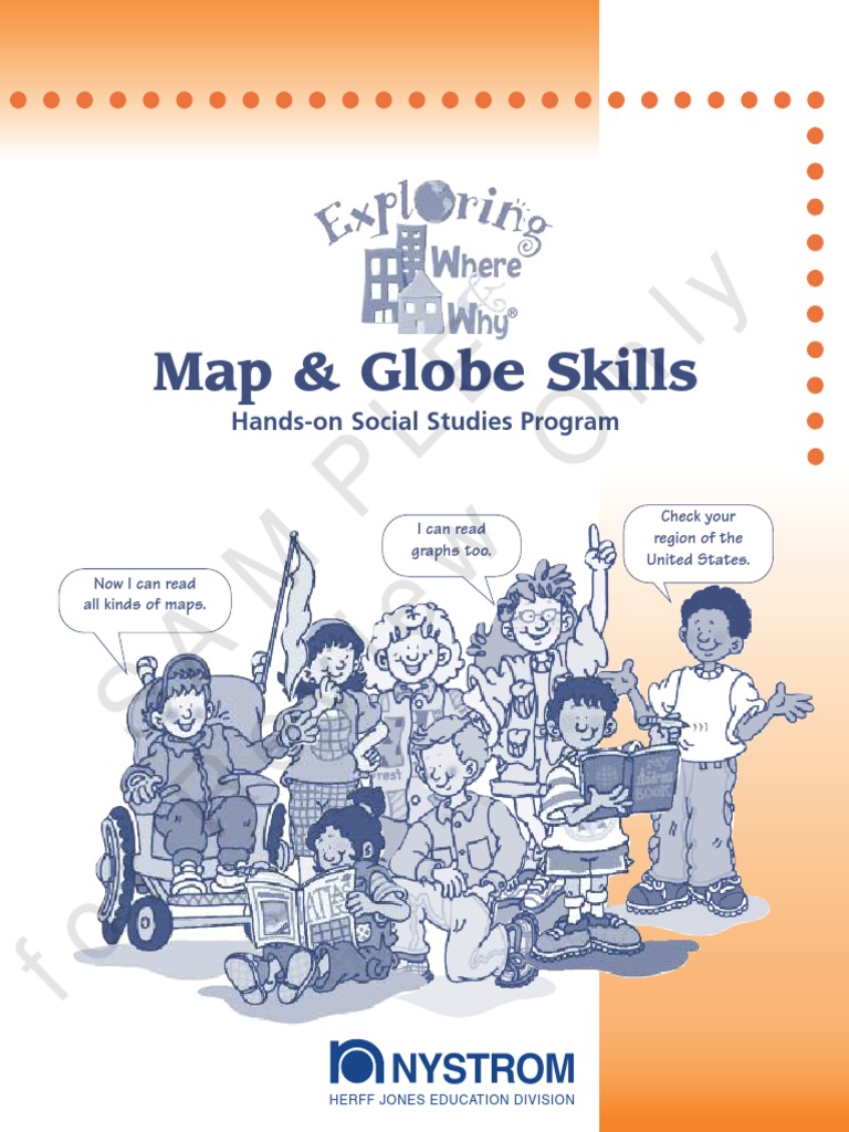 Map & Globe Skills: Nystrom | PDF | Equator | Map