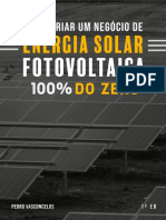 Atualizado Ebook Como Criar Um Negócio de Energia Solar Fotovoltaica Do Zero