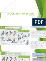 A Question of Sports: Objective Unit 1
