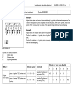 Method 1:: A Intake Valve E Exhaust Valve X Engine Flywheel End