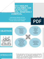 Diagnóstico y Análisis Economíco de Colombia.