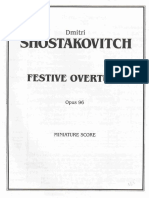 Shostakovich - Abertura Festiva Grade
