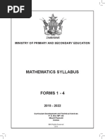 Mathematics Syllabus Min