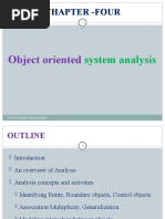 Chapter - Four: Object Oriented