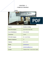 CHAPTER - 2 Company Profile Javeed