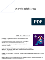 FOMO and Social Stress