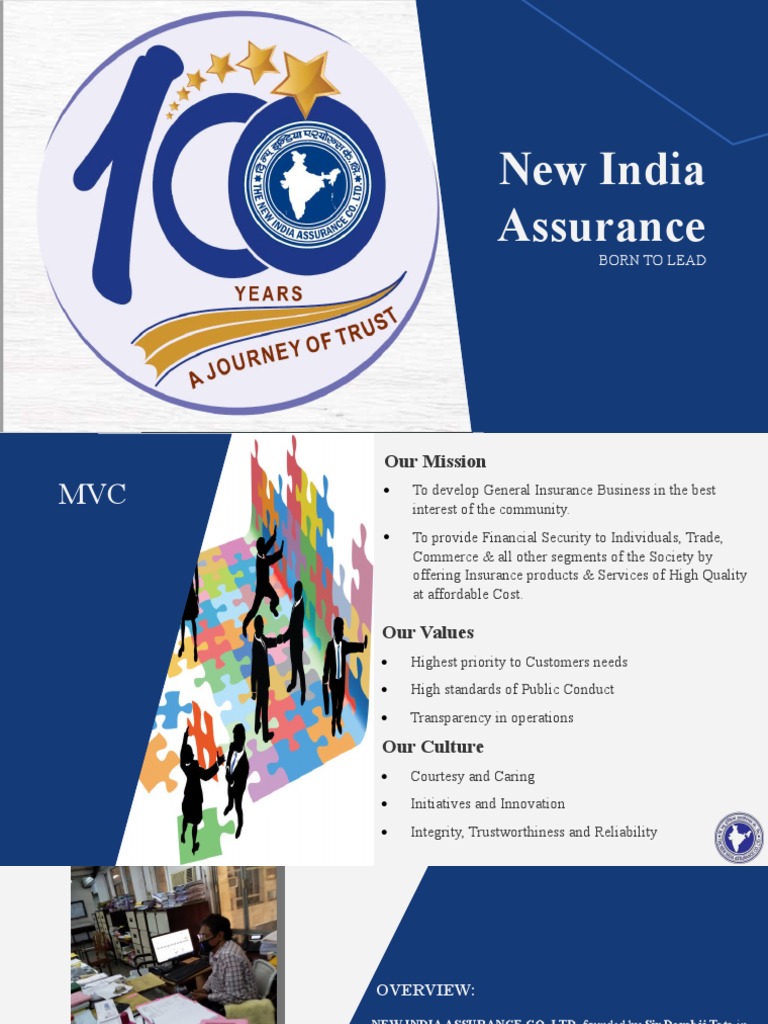 New India Assurance Born To Lead PDF Insurance Human Resources