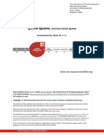 Iguana Iguana,: Assessment By: Bock, B. Et Al