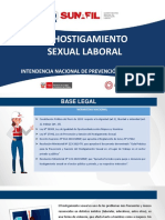 El Hostigamiento Sexual Laboral 2021