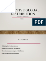 Week 8 Effective Global Distributio