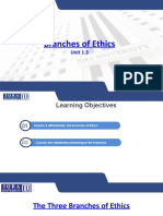 Branches of Ethics: Unit 1.3