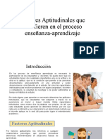 Factores Aptitudinales