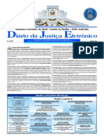 Portarias do Tribunal de Justiça da Paraíba publicadas no Diário da Justiça