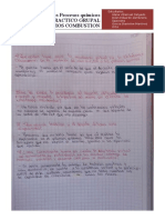 Introducción A Los Procesos Químicos Trabajo Practico Grupal Ejercicios Combustion