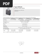 Type VMPD/B: Pressure Relief Valves