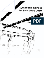 Campbell , James -Symphonic Dances for Solo Snare Drum