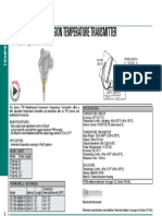 Weatherproof Immersion Temperature Transmitter: Pt100 RTD, PC Programmable Transmitter