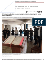 A humanidade dos padres_ uma redescoberta urgente para nossos tempos