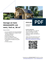 Garage-en-bois-MISSISSIPPI-44-mm-5x6-m-30-m2