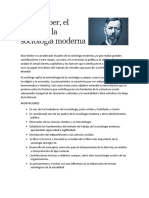 Max Weber, padre sociología moderna