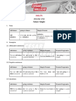 Anual Uni Future Simple: Inglés