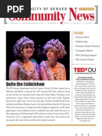 Download 2011 April Community News by University of Denver SN52102132 doc pdf