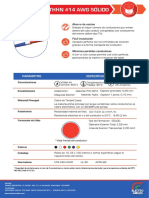 Ficha Técnica THHN Solido 14