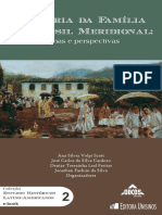 História Da Família No Brasil Meridional