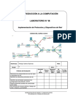 Lab 06 - Implementación de Protocolos y Dispositivos de Red