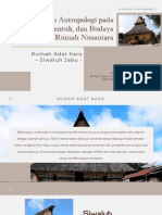 Arsitektur Dan Antropologi Pada Ruang, Bentuk, Dan Budaya Rumah Nusantara