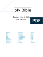Berean Literal Bible - NT