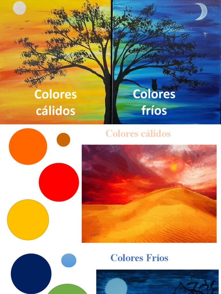 Colores Cálidos y Colores Fríos | PDF