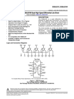 DS26LS31C/DS26LS31M Quad High Speed Differential Line Driver