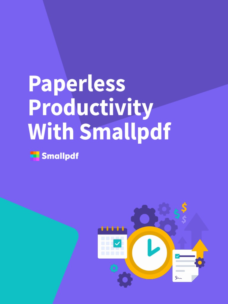 Paperless Productivity With Smallpdf Pdf Web Application Mobile App