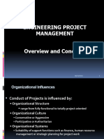 Engineering Project Management Overview and Concepts