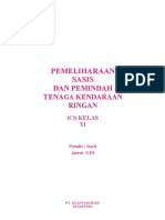 PSPT Pemeliharaan Sasis Dan Pemindahan Tenaga Kendaraan Ringan XI