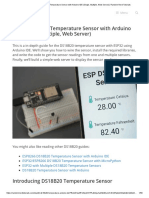 ESP32 DS18B20 Temperature Sensor With Arduino IDE (Single, Multiple, Web Server) - Random Nerd Tutorials