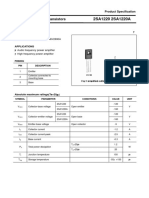 2SA1220 2SA1220A: Silicon PNP Power Transistors