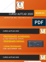 CURSO AUTCAD 2020 - Sesión 03