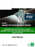 NANO-PV-D4251/N4551/D5251: User Manual