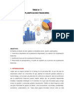 Planificación financiera: proceso y objetivos