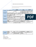 Rúbrica para Evaluar Una Exposición Oral